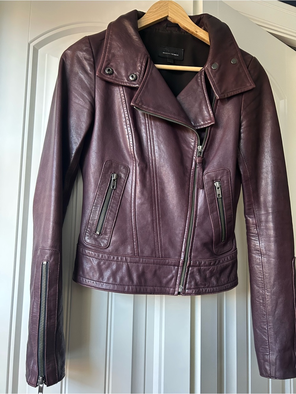 Aritzia X Mackage Leather Moto Jacket
